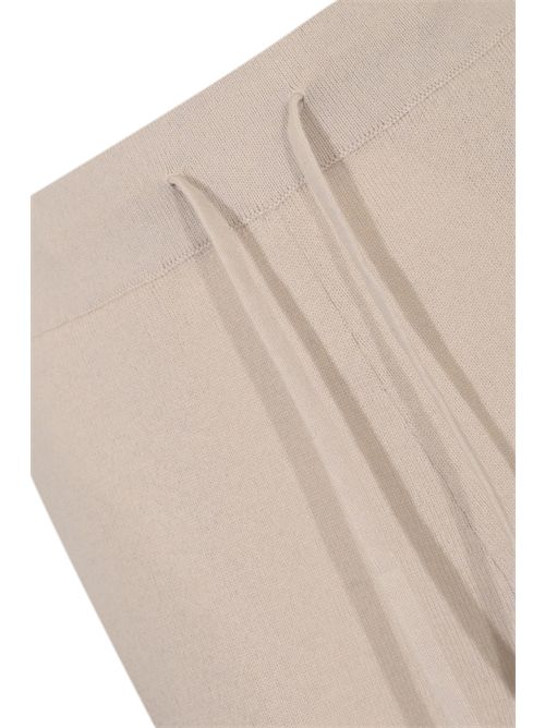 Pantalone in misto lana e cashmere Stucco Alpha studio | AD-4245Q2017